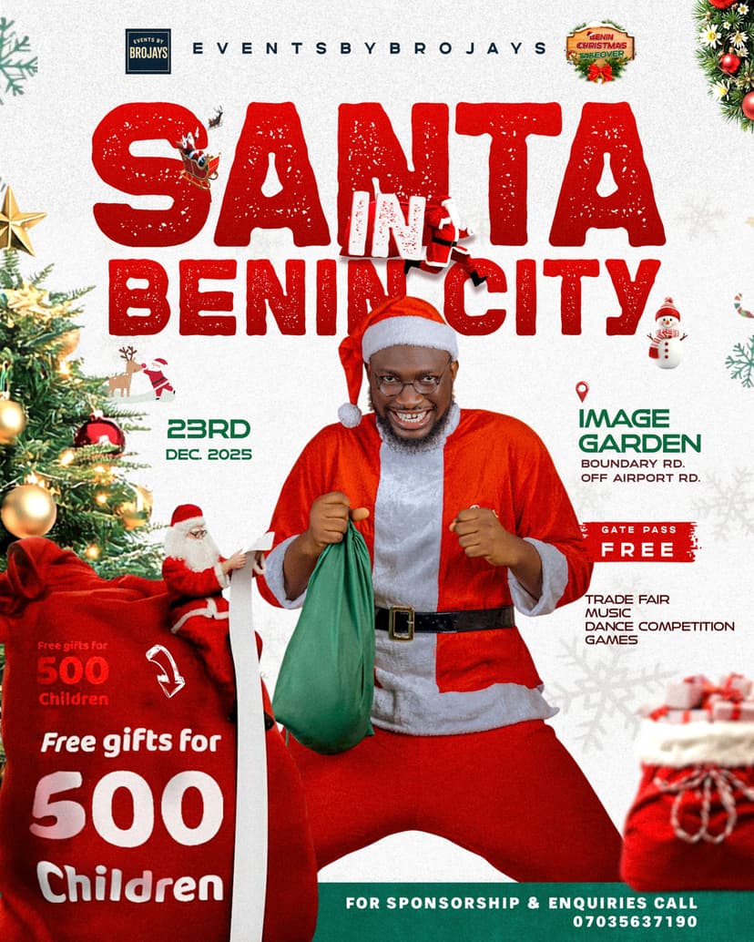 Santa in Benin City